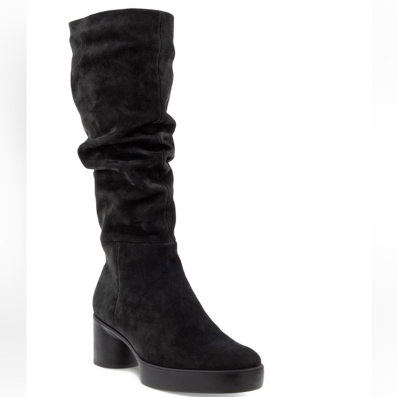 ECCO SHAPE SCULPTED MOTION 35 SLOUCHY HIGH-CUT BOOT ROUND HEEL SIZE 8 - Picture 9 of 9